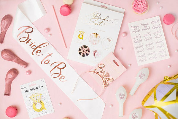 Party Gesamt-Set JGA Team Bride - To Go - DECORAMI