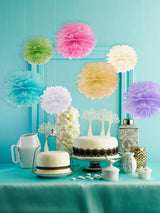 Pom Pom Ø 25cm Creme - DECORAMI