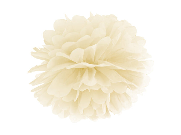 Pom Pom Ø 25cm Creme - DECORAMI