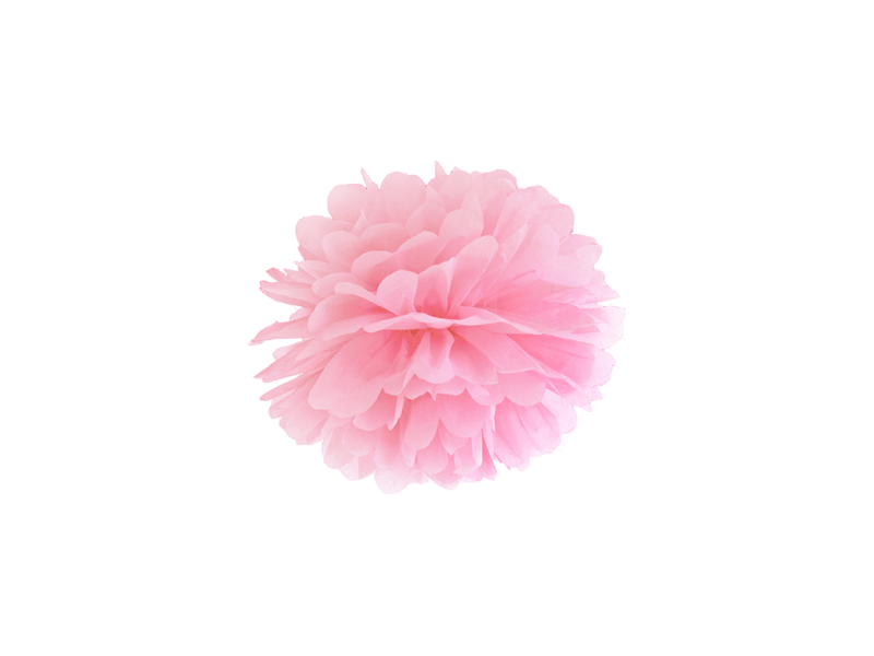 Pom Pom Ø 25cm Rosa - DECORAMI