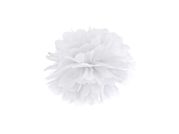 Pom Pom Ø 25cm Weiß - DECORAMI
