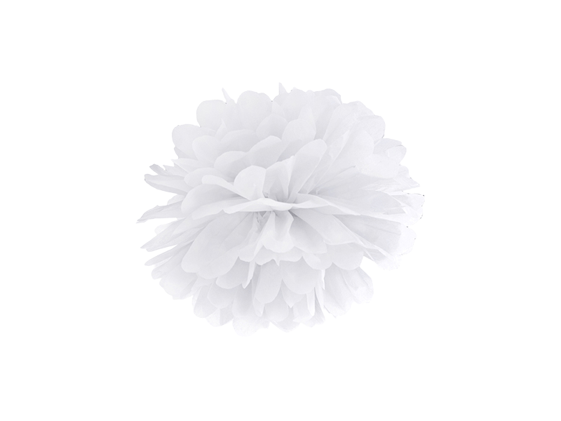 Pom Pom Ø 25cm Weiß - DECORAMI
