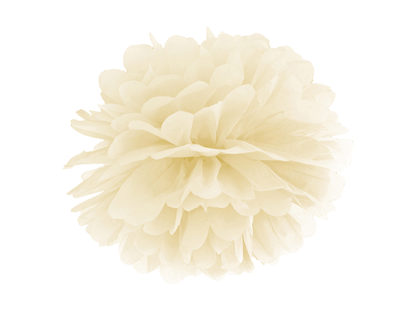 Pom Pom Ø 35cm Creme - DECORAMI