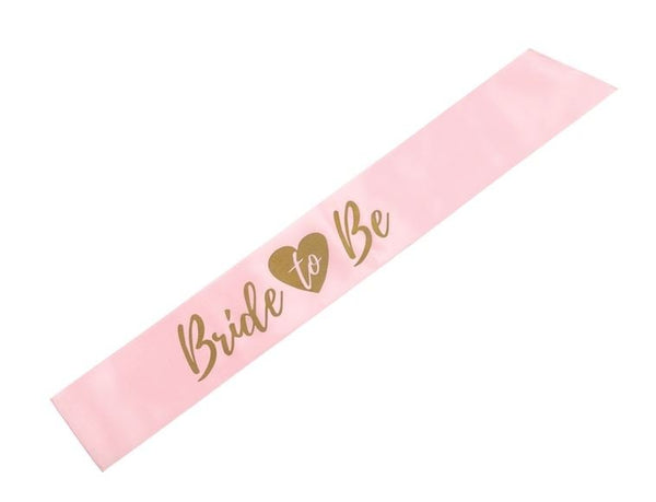 Schärpe Bride to Be Rosa - DECORAMI