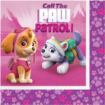 Servietten "Call the Paw Patrol" 20 Stk. - DECORAMI