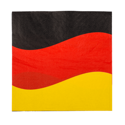 Servietten Deutschland 12 Stk. - DECORAMI