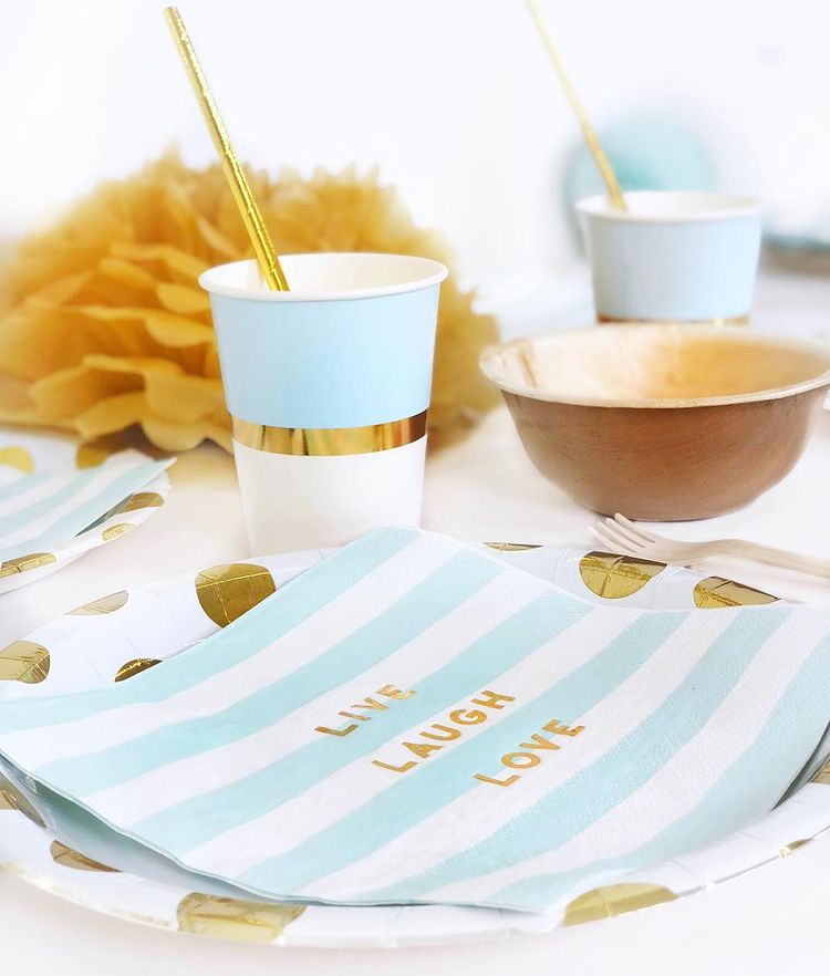 Servietten "Live Laugh Love" 20 Stk. - DECORAMI