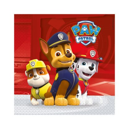 Servietten Paw Patrol Chase ™ 20 Stk. - DECORAMI