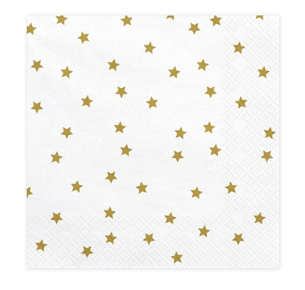 Servietten Sterne 20 Stk. - DECORAMI