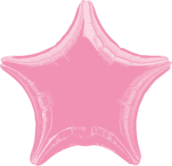 Stern-Folienballon Rosa - DECORAMI
