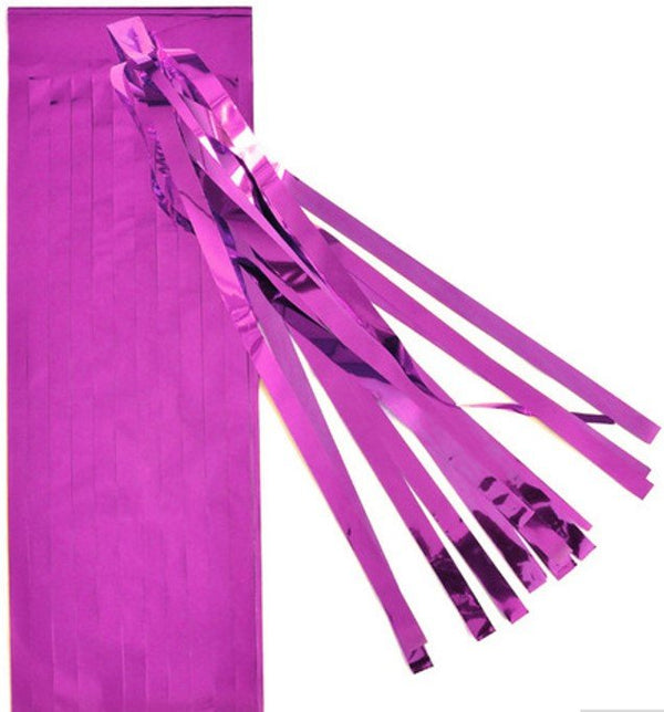Tasseln Pink glänzend 5 Stk. - DECORAMI