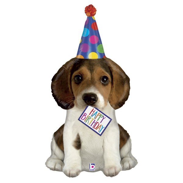 Tierballon Birthday Puppy - DECORAMI