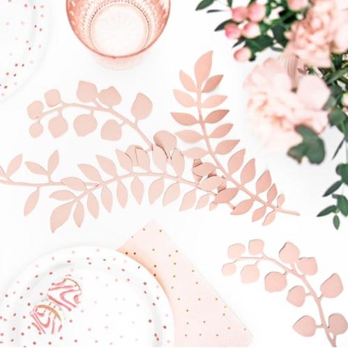 Tischdeko Lovely Paper Leaves - DECORAMI