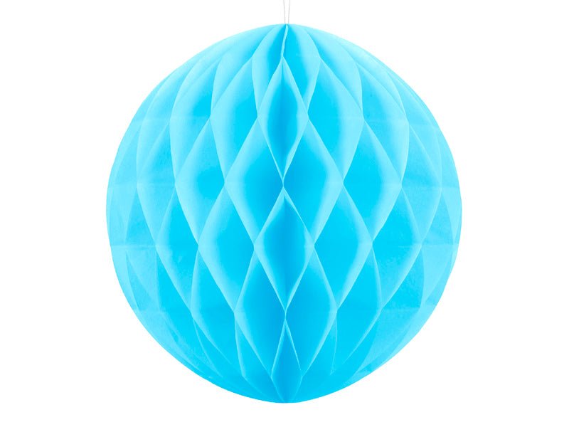 Wabenball Ø 30cm Hellblau - DECORAMI