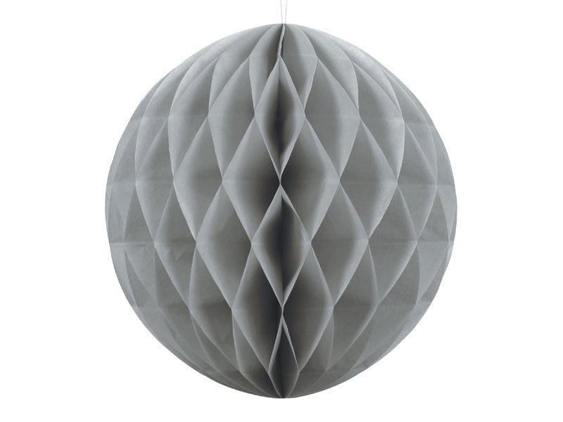 Wabenball Ø 40cm Grau - DECORAMI