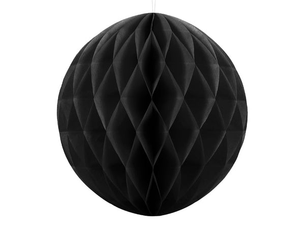 Wabenball Ø 40cm Schwarz - DECORAMI