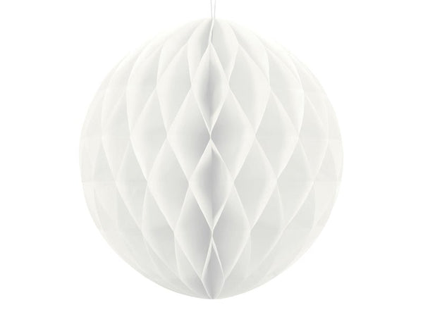 Wabenball Ø 40cm Weiß - DECORAMI