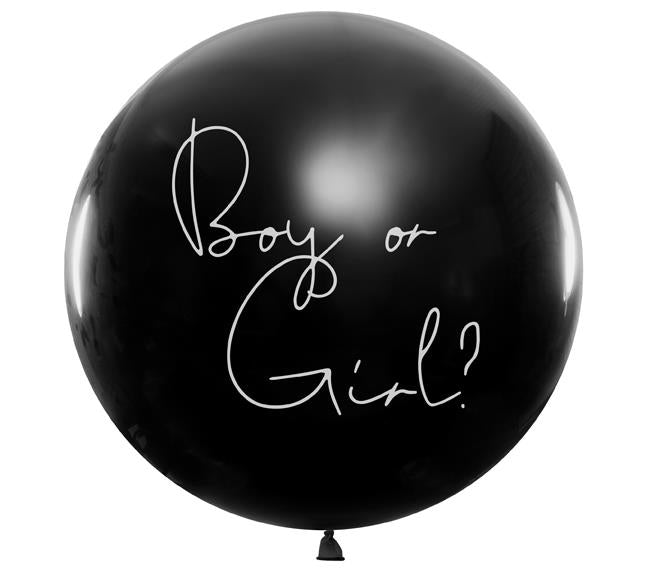 XXL Ballon Gender Reveal "Boy or Girl?" - It's a Girl - DECORAMI
