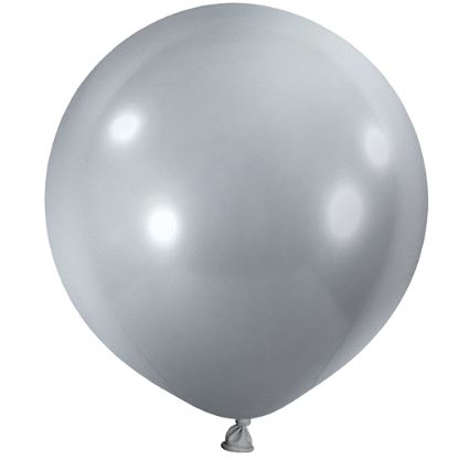 XXL Ballon Silber - DECORAMI